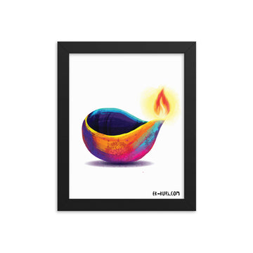 Diwali Framed poster