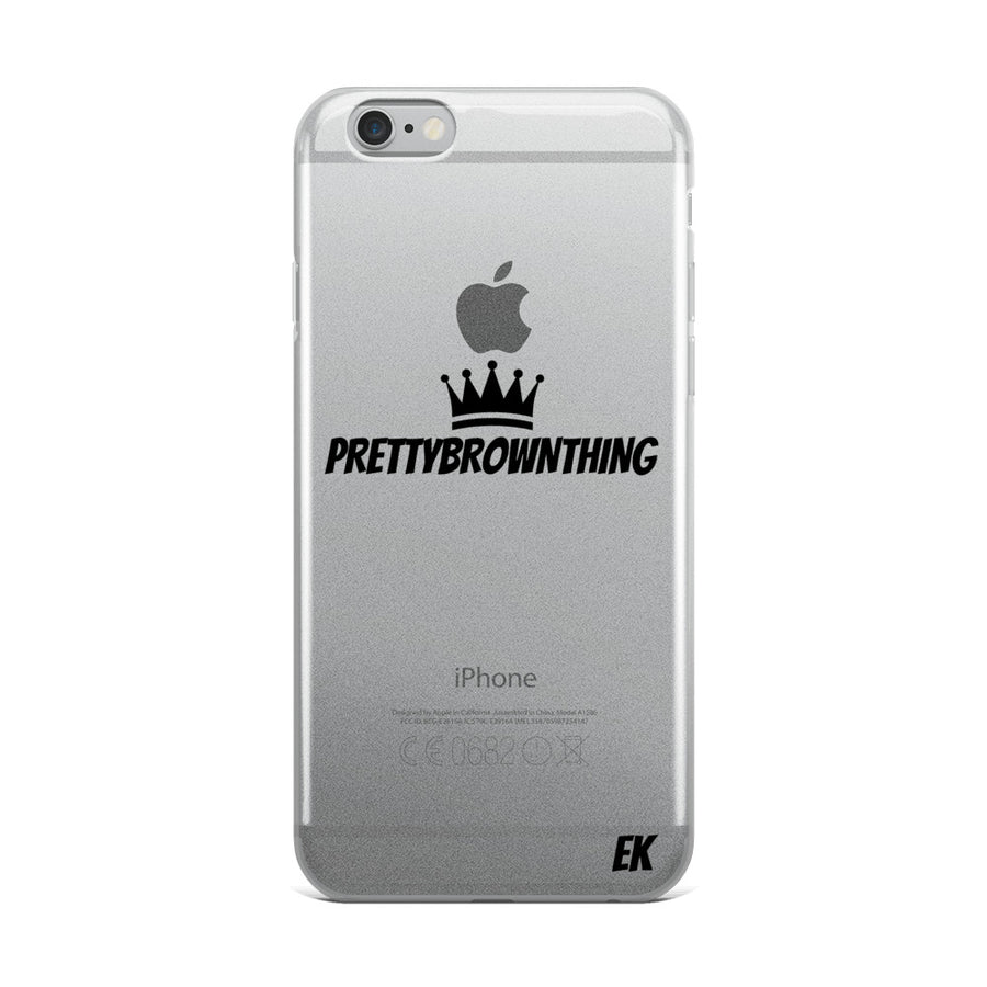 Pretty Brown Thing - iPhone Case