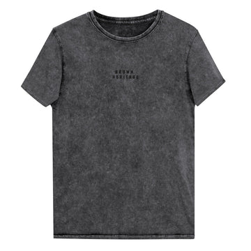 BROWN HERITAGE Denim T-Shirt