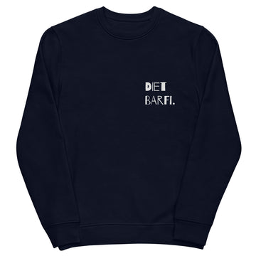 DIET BARFI  CLUB - Unisex eco sweatshirt